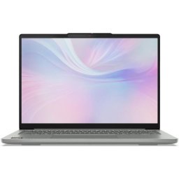 Laptop Lenovo IdeaPad Slim 5 14AKP10, Procesor AMD Ryzen™ AI 5 340 pana la 4.8GHz, Display WUXGA 14 , OLED, Memorie 32GB DDR5 RAM, Capacitate 1TB SSD, AMD Radeon™ 840M Graphics, Free DOS, Luna Grey (INT Keyboard)