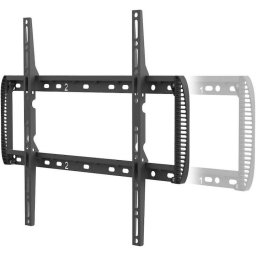 Suport TV perete, Barkan E407, fix, ecrane 13-90 inch, greutate maxima suportata 60 kg, VESA 600 x 400 mm, Negru