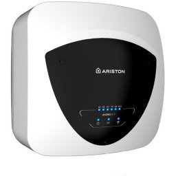 Boiler electric Ariston Andris Elite WiFi 10U/5 EU, 10l, 1200W, butoane soft touch, control vocal, clasa energetica A, Montare sub chiuveta, 360x360x298mm, Alb