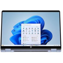Laptop HP OmniBook 5 Flip 14-fp0004nw, Intel Core 5 120U, 14 inch, RAM 16 GB, SSD 512 GB, Intel Graphics, Windows 11 Home, Albastru