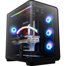 Carcasa MSI MEG MAESTRO 700L PZ, Mid Tower, ATX, riser PCIe inclus, Negru 306-7G25L21-W57