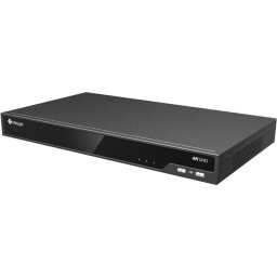 Sistem NVR Milesight Seria 5000 MS-N5016-NPE, 16 canale, 8MP, 16 PoE, 2x SATA, Negru