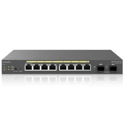 Switch EnGenius Fit EWS2910P, 8 porturi Gb, 2 porturi SFP, PoE+, 55W, alimentare 100-240VAC, 50/60Hz