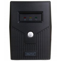 UPS Digitus DN-170064-B, Line-Interactive , 800 VA, 480 W, baterie 12 V / 7 Ah, Negru