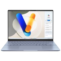 Laptop ASUS Vivobook S14 OLED S5406SA-QD005W, Procesor Intel Core Ultra 7-256V, Display 14" WUXGA, RAM 16GB DDR5, SSD 1TB, Windous 11 Home, AI, Albastru