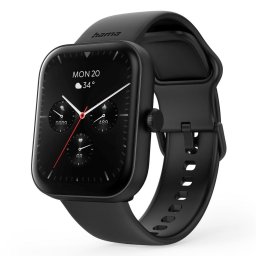 Ceas inteligent Hama Fit 5000, 1.6 inch, Bluetooth, Negru