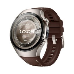Ceas inteligent Huawei Watch 5, Classic, 46mm, 1.5 inch, AMOLED, Maro