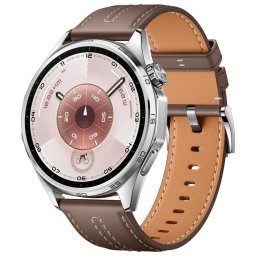 Ceas inteligent Huawei GT 6, 46mm, 1,47 inch, Classic, Bluetooth, NFC, AMOLED, Maro