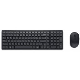 Kit tastatura DEll 580-BBVV-05, wireless + mouse optic, wireless, Negru