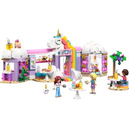 Jucarie LEGO® Friends - Cafeneaua de vis Unicorn 42684, 475 piese, 6+ ani