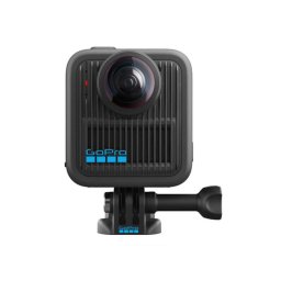 Camera video de actiune GoPro MAX 2 + Bundle Accesorii, 8K 30 FPS, 29MP, Ecran Touch LCD 1.82", Wi-Fi 6, Waterproof 5m, Negru