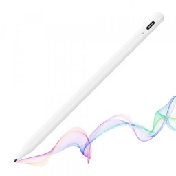 Touch Pen Techsuit A580S pentru Apple iPad, Versiune Activ, Alb