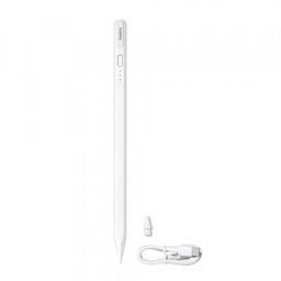Touch Pen Baseus Smooth Writing 3 Series pentru Apple iPad, Versiune Activ, Alb P80080805213-00