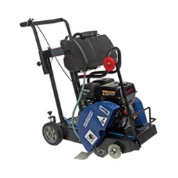 Hyundai - HY-FC350L - Masina de taiat beton si asfalt, 350 mm, Loncin, G200, 6.5 CP, 196 cm3, propulsie manuala, roti de transport