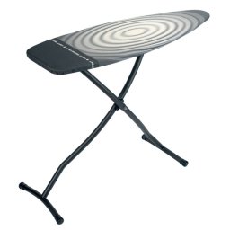 Masă de călcat Brabantia D 90300136, 135x45 cm, 7 poziții reglabile, zonă de călcat rezistentă la căldură, Gri închis/alb