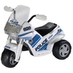 Peg Perego Tricicleta electrica Raider Police Polizei