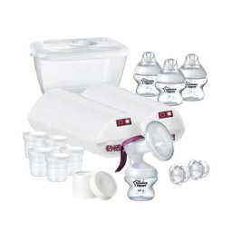 Pompa san manuala cu kit de alaptare Tommee Tippee