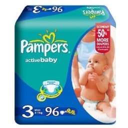 Scutece Pampers Active Baby Midi Nr 3 96buc