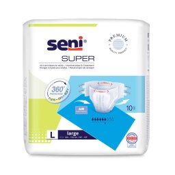 Scutece adulti Super SENI Air Large, L, 10buc