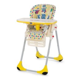 Scaun masa Polly Chicco 2 in 1 de la 6 luni la 3 ani.