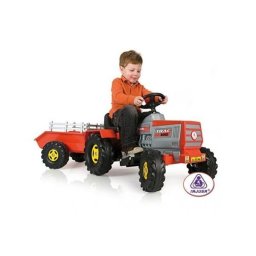 INJUSA Tractor electric copii cu remorca 6V
