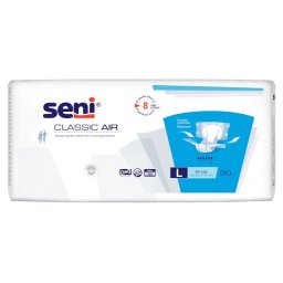 Scutece adulti Seni Classic AIR Large, L, 30 buc