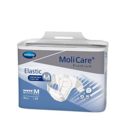 Scutece adulti MoliCare Elastic 6 picaturi medium (M) Hartmann 30 buc