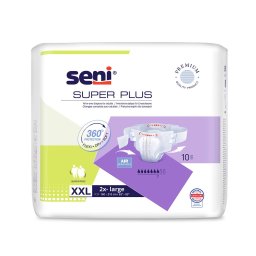 Scutece adulti Super Seni Plus Air, XXL, 10 buc, talie 160-210 cm