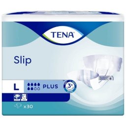 Scutece adulti Tena Slip Plus Large (L), 30 buc