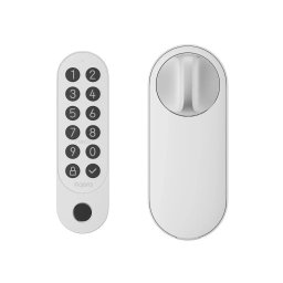 incuietoare yala inteligenta aqara u200 kit, alba, apple homekit, matter
