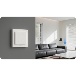 aqara shutter switch h2 eu kit , comutator inteligent jaluzele rulouri (zigbee thread)
