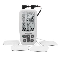 Aparat electroterapie 3 in1 Medisana TT200 88347, 22 pre-programe, 3 programe, Alb-Negru