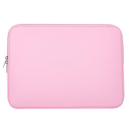Husa laptop 15.6 inch rezistenta la stropire din neopren, Roz