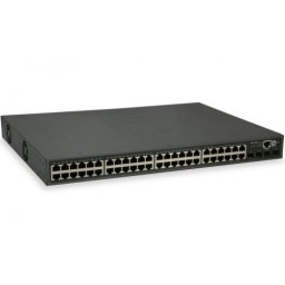 Switch Comutator GTP-5271, 48 porturi, PoE, Negru