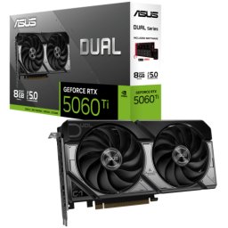Placa video nVidia GeForce RTX 5060 Ti DUAL 8GB GDDR7 128 bit
