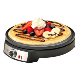 Plită electrică pentru clătite AD 3093, 1600W, placă detașabilă 30 cm, reglaj temperatură