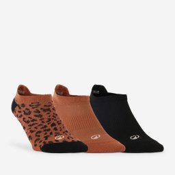 Șosete 3 perechi șosete scurt de fitness leopard, damă