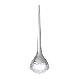 Open Design OR80322 - Lustră LED CRIMA pe cablu, LED/7W/230V, crom lucios