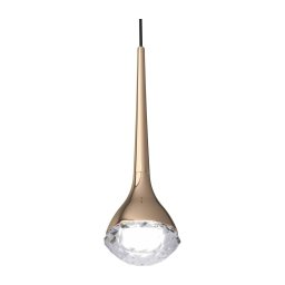 Open Design OR80315 - Lustră LED pe cablu CRIMA LED/7W/230V roz auriu