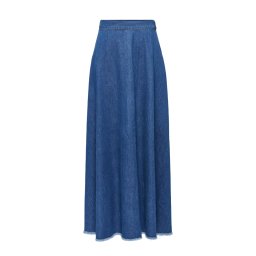 ONLY Fusta Onlmone Flowy MaxiGua Sud 15366210 BS000065 medium blue denim