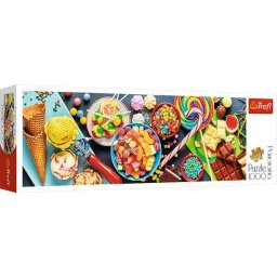 Trefl: O încântare dulce - puzzle panorama cu 1000 de piese