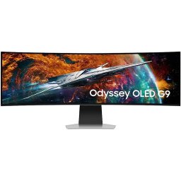 Monitor LED Curved OLED-Monitor Odyssey G9 S49CG954SU - 124 cm (49") - 5120 x 1440 UWQHD