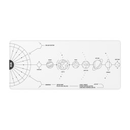 Mousepad Terra Nova XL Alb-Negru