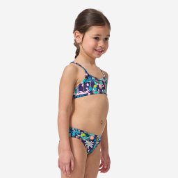 Costum de baie 2 piese surf Tali Print floral Multicolor Fete