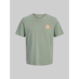Jack & Jones, Tricou barbati cu guler rotund, JWHBRANDY, Olive (SELECTATI MARIMEA: L)
