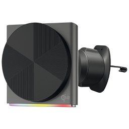 Suport Masina cu Alimentare Wireless, 15W, pentru Grila, RGB - Proove Neostorm (WHNS15002003) - Grey
