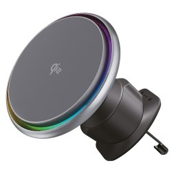 Suport Masina cu Alimentare, Prindere Grila, 15W, Qi2 - Proove (WHIC15002003) - Gray