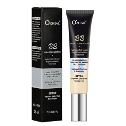 Fond de Ten BB Cream cu SPF50, 01 Ivory - Waterproof, Long Lasting, Full Coverage, O'cheal