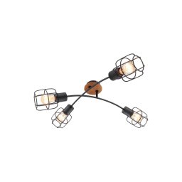 Globo 54037-4D - Lustră aplicată WILLA, 4xE27/40W/230V