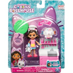 Casa de papusi gabby set pentru gatit spm6066483